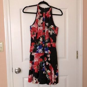 Guess size 2 floral A-line dress